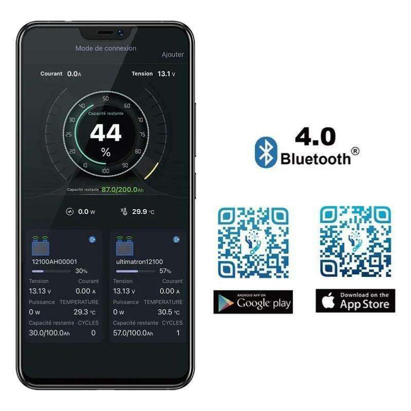 Batterie Lithium Ultimatron 100ah 12v Rabaissée