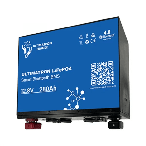 Batterie Lithium Ultimatron 280ah 12v Rabaissée sous le siège