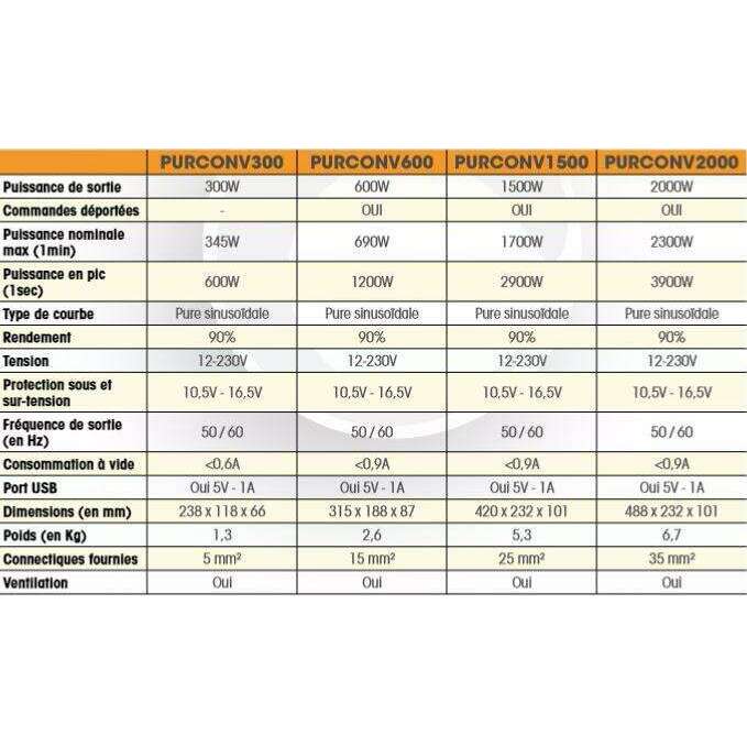 Convertisseur 300w Pur Sinus Antarion