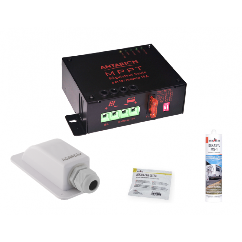Kit Panneau Solaire All Black Mppt 150w