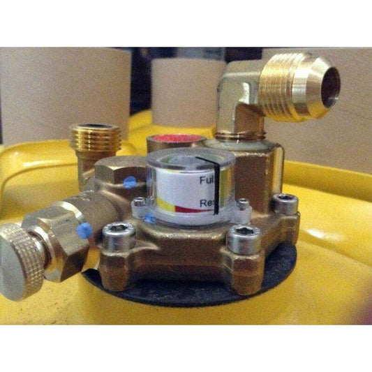 Kit Une Bouteille Gpl Reservoir Rechargeable Gaslow Base 4.5L Recharge base simple