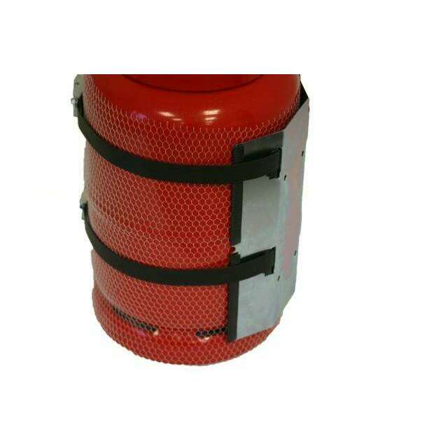 Support Mural nu pour FIXATION bouteille gaz gpl