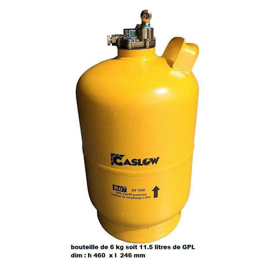Une Bouteille Gpl Reservoir Seule Rechargeable Gaslow 27l