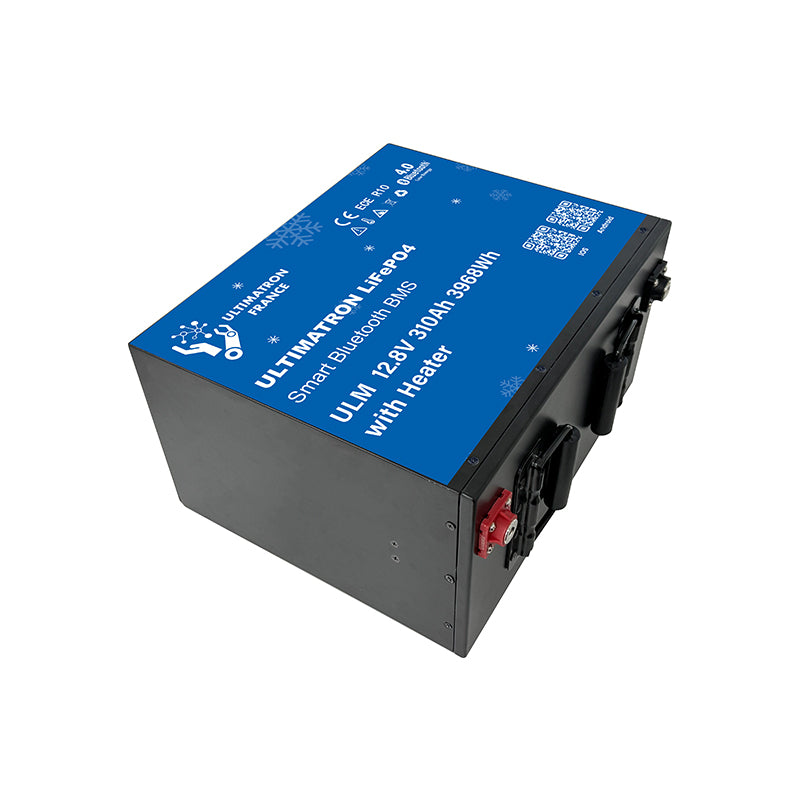 Batterie Lithium Ultimatron 310H ah 12v Rabaissée sous le siège avec réchauffeur