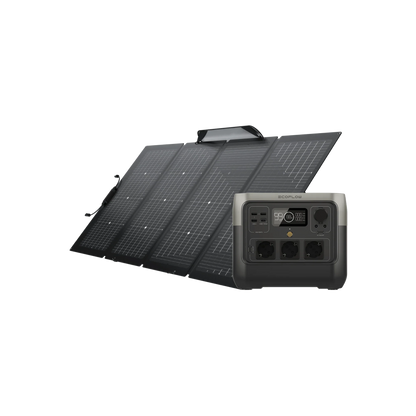 chargeur alternateur ecoflow Batterie portable 1000w