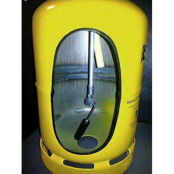 Kit Une Bouteille Gpl Reservoir Rechargeable Gaslow Base 4.5L Recharge base simple