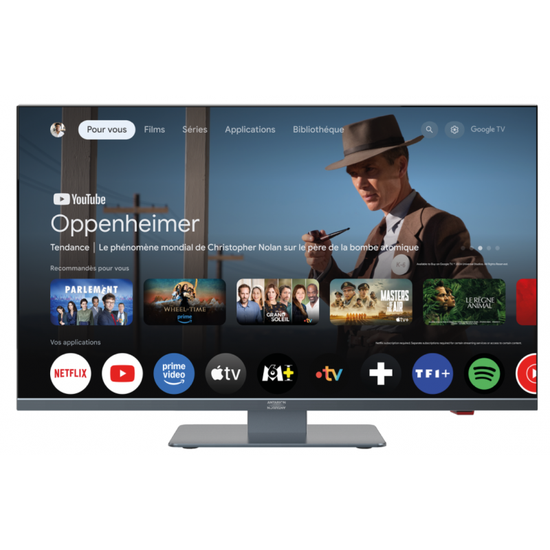 TV Connectée  24' (61cm) GOOGLE TV - Antarion Camping Car