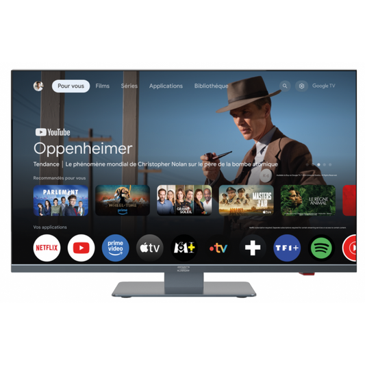 TV Connectée  24' (61cm) GOOGLE TV - Antarion Camping Car