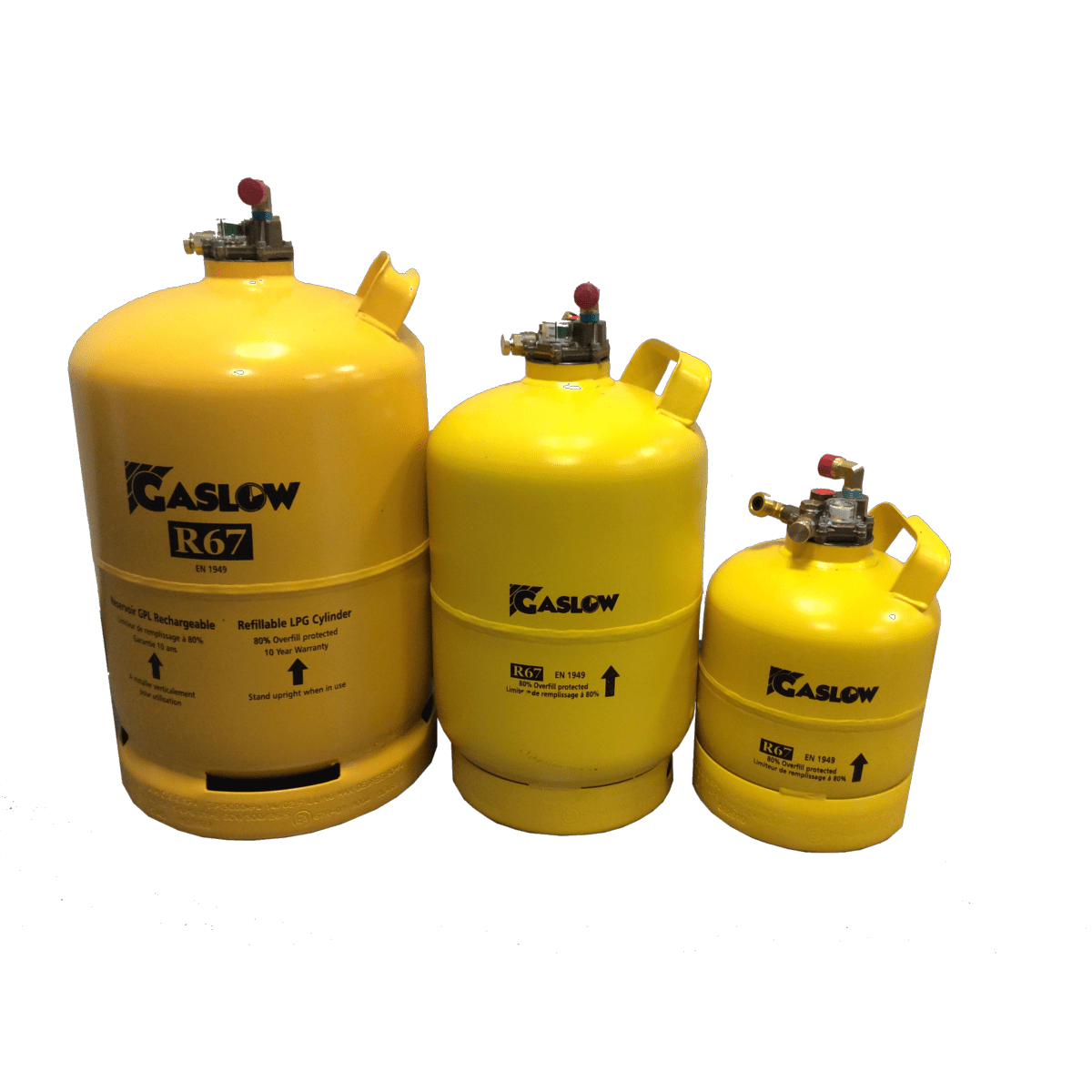 Une Bouteille Gpl Reservoir Seule Rechargeable Gaslow 12l